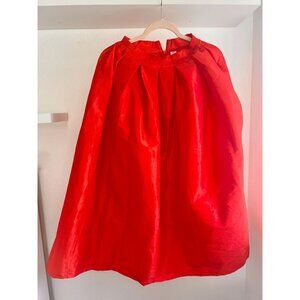 Chic Wish Red Midi Skirt Size S  Holiday Christmas Formal